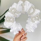 LDS Bridal Scrunch Headband